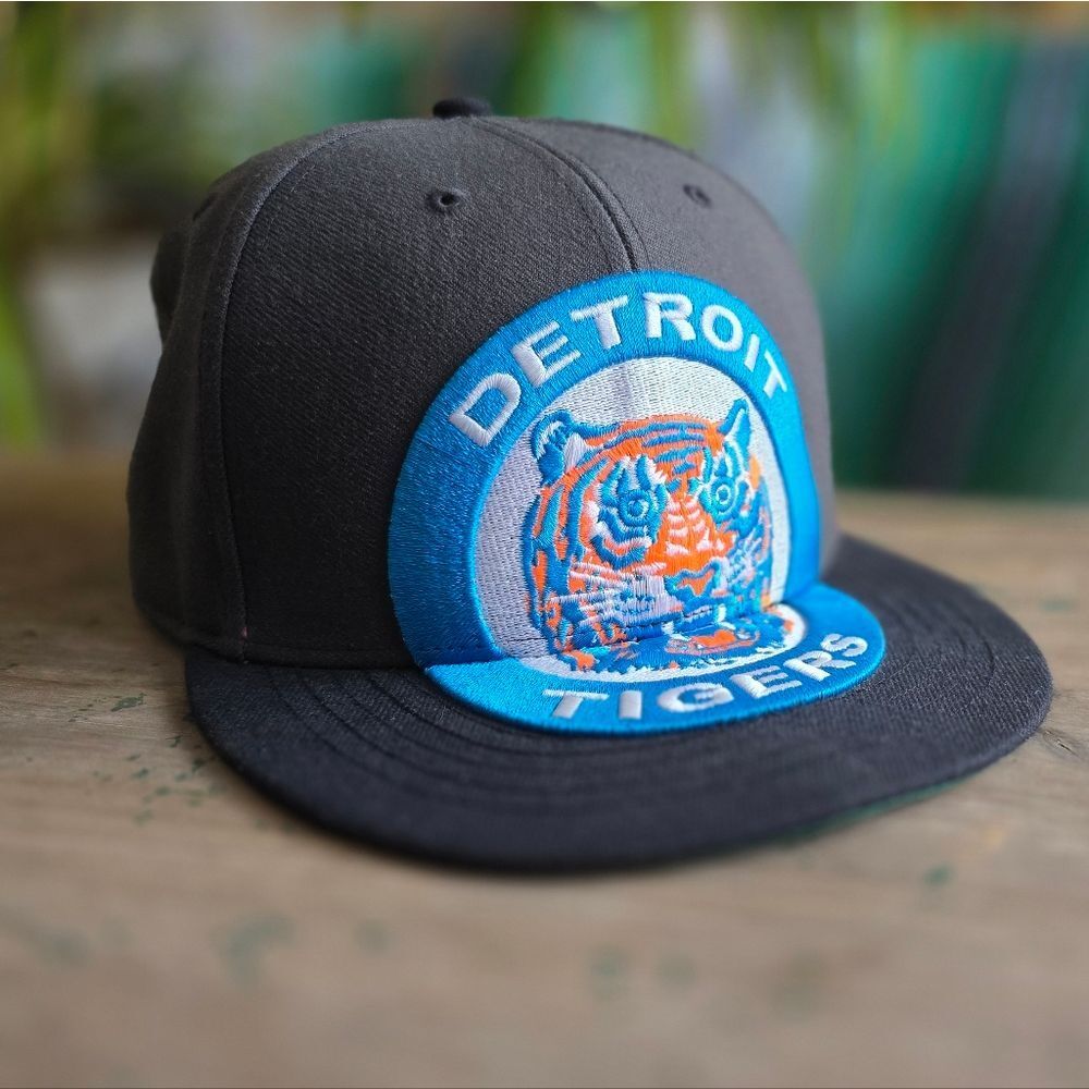 Rare! Detroit Tigers Hat Double Logo '47 Snapback
